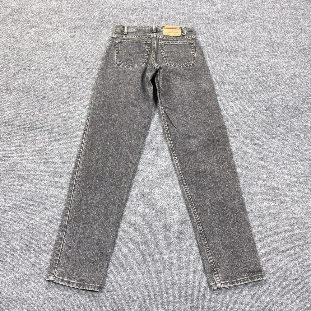 Vintage Levis 550‎ Jeans Mens 29x31 Gray Relaxed Tapered Leg Denim Made USA 90s
